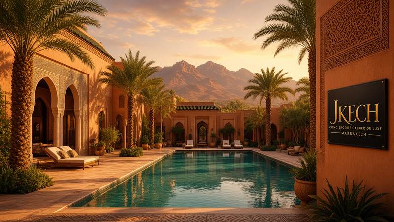 Villa avec piscine à Marrakech